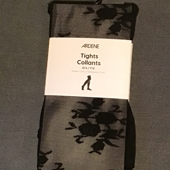 Ardene Black OS Tights - Picture 1 of 2